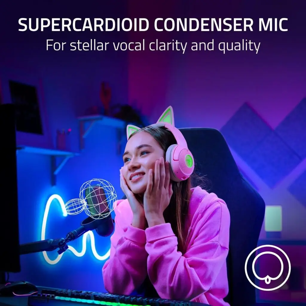 Razer Seiren V3 Chroma RGB USB Microphone Review Pros and Cons